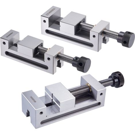 Étau de mesure / rectification avec vis de serrage largeur des mors 62 mm ouverture 75 mm hauteur des mors 29 mm Vertex VDV-25 (1/2)