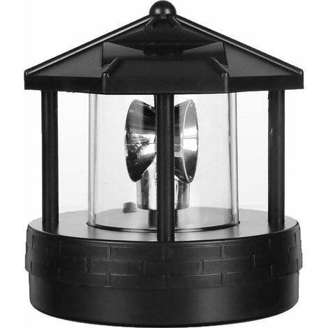 Solar LED Headlight Rotating Light Garden Yard Lawn Lamp lighting Outdoor Decor WASHING (1/5)