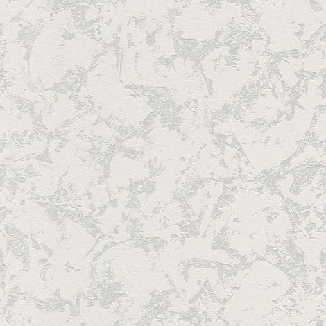 BRICOFLOR Papier peint à peindre Papier peint intissé À peindre Blanc - 10,05 x 0,53 m (1/5)