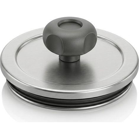 MAKA Tappo d'Ispezione per Canna Fumaria in Acciaio Inox, Chiusura Removibile per Pulizia e Manutenzione, Impianti a Gas Ø 160 mm (1/5)