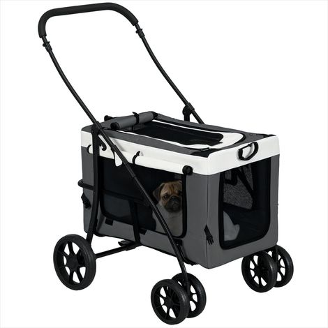 Caisse de transport pour animaux Poussette pliable pour chien (1/5)