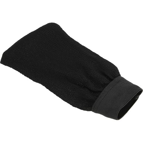 Gant de douche en fibre végétale naturelle, exfoliant corps rugueux, gommage peau morte, nettoyant doux pour bain, accessoire spa (texture plus abrasive) (1/5)