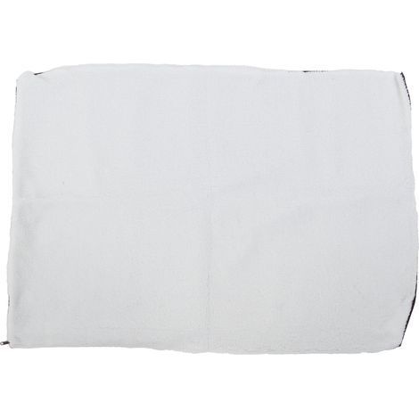 Coussin chauffant antidérapant pour chien, couverture isolante amovible pour niche (Blanc 90x64cm) (1/5)