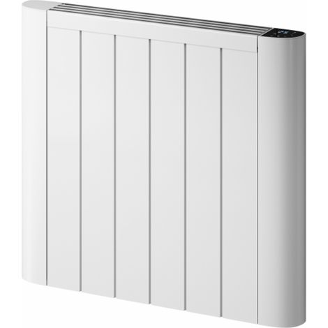 Reina Serre Electric Horizontal Aluminium Radiator 580mm H x 640mm W - White (1/5)