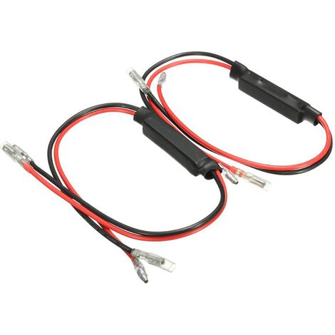 1 Paar universelle 10W 10 Ohm Widerstände für Motorrad-LED-Blinker (LED-Blinklicht).