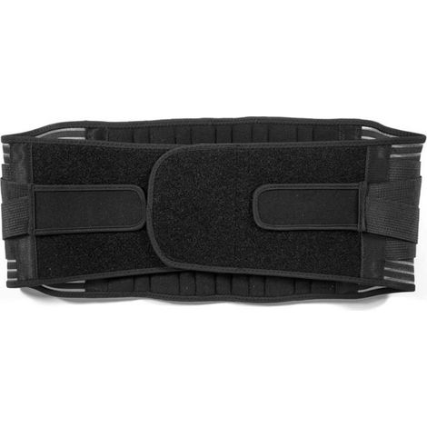 Soutien lombaire respirant XL pour le dos, ceinture de soutien de la taille, soulagement de la douleur, double traction (1/4)