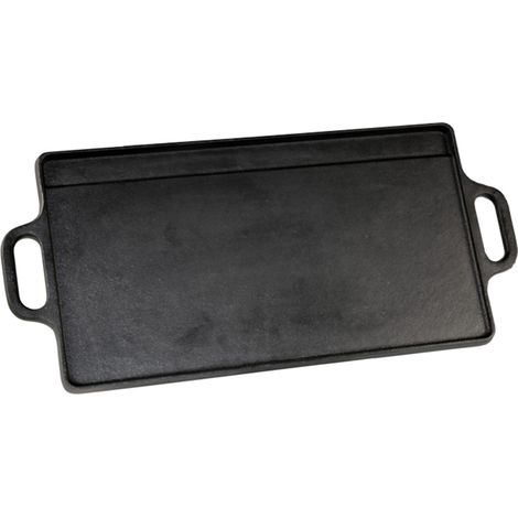 Baumalu - Plancha fonte 38 x 23 cm - réversible