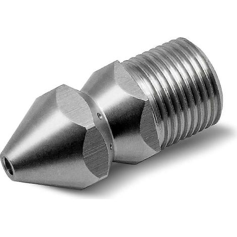 Sewer Cleaning Nozzle,high Pressure Washer Drain Sewer Cleaning Jetter Spray Nozzle,3/8" Male Thread - DD (1/4)