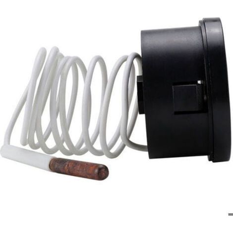 Thermometre - Cadran 0-120 °C - Tube Capillaire En Laiton - Pour Barbecue Fumoir Et Cuve A Liquide - 1 Unite (1/5)