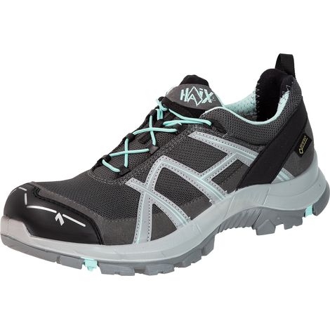 HAIX Sicherheitshalbschuh Black Eagle Safety 40.1 WS low 610041 S3 ESD SRC DGUV 610041 Gr.41 grau/mint (1/5)