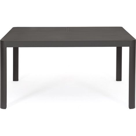 Table de jardin carrée extensible en métal L97/149 6/8 personnes - AVIGNON (1/5)
