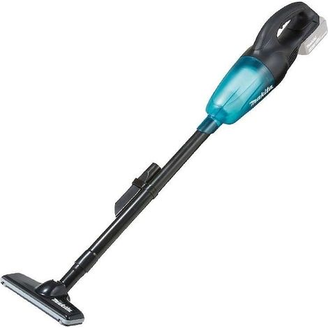 Makita – Aspirateur balai sans fil 30W DCL180ZB – Capacité cuve 0.65L – Autonomie 20min – Double filtration pour poussières (1/2)