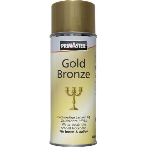 Primaster Lackspray 400ml Goldbronze Speziallack Wetterbeständig Sprühlack (1/2)