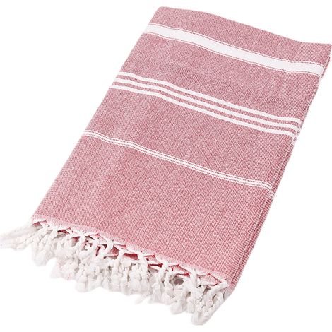 Serviette de plage - Serviette de plage originale en coton turc Serviette de sauna, grande couverture pour la plage, le sauna, le fitness, le sport et le yoga (1/5)
