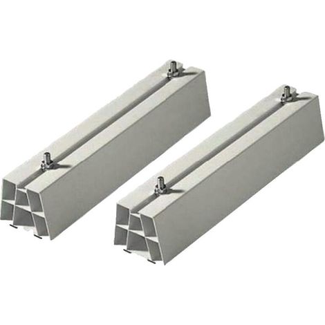 Support de sol 450 mm – Charge max 200 kg – PVC pour climatiseur extérieur – Visserie incluse – EID
