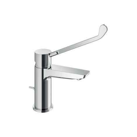 Miscelatore monocomando per lavabo con carico da 1”1/4 e asta comando - Regular