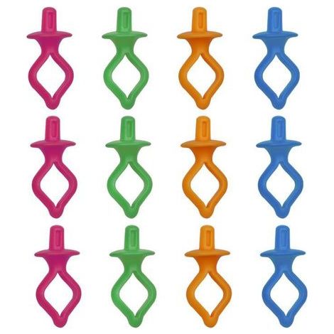 Lot de 12 pinces à bobine, clips de maintien de bobine, pinces pour bobine de fil de canette, pinces pour bobine de machine à coudre (1/4)