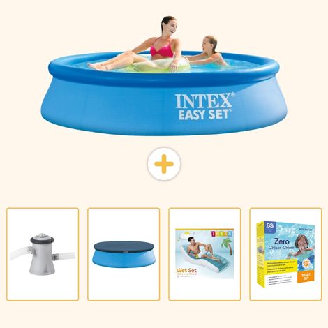 Intex Piscine Easy Set Ronde - 244x61 cm - 5-pièces S309 (1/5)