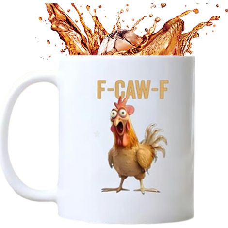 Mugs Café Poule s Déco Maison Finition Double Paroi Résistante À La Chaleur Mug À Thé Pour Amoureux Des Animaux Pour Déco Maison, Anniversaire, Noël, Pâques, Saint-Valentin, Ferme, Cuisine, (1/5)