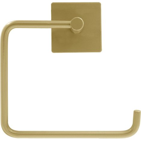 Dérouleur Papier WC Adhésif "Fixeo" 15cm Or