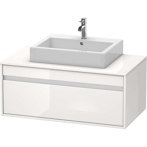 Duravit Ketho Meuble sous-lavabo sur console suspendu, (1/2)