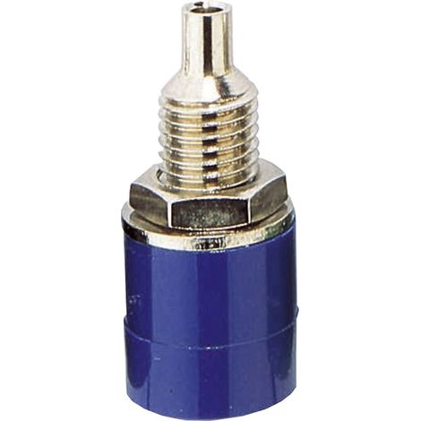 Douille banane Ø de la broche: 4 mm BKL Electronic 072310 bleu 1 pc(s)