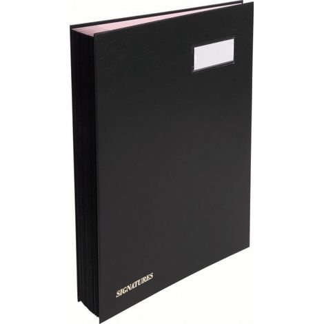 Parapheur - EXACOMPTA - 24 Compartiments - Couverture PVC 300 g/m² - Noir - 3 Trous (1/5)