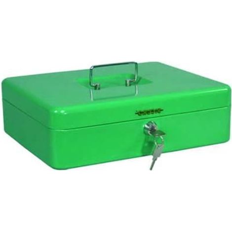 CASSETTA PORTAVALORI CON VASCHETTA PORTAMONETE COLORI MISTI mm.250x180x90h.