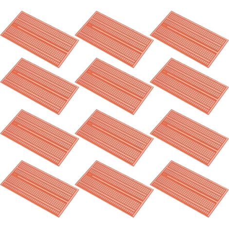 12pcs Cartes de Circuit Imprimé pour Expériences Électriques, Plaque de Prototypage pour Kits de Bricolage Électrique (1/5)