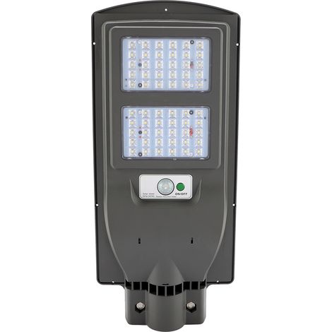 60 lampadaires solaires LED 40W pour extérieur, étanches, à détection de présence, pour jardin. (1/5)