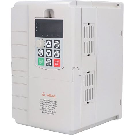 Convertisseur de fréquence 5,5 kw, moteur universel, monophasé, entrée 220V, sortie 3 380V