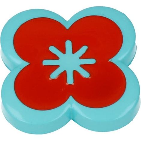 Möbelknopf Schrankknopf Kinderzimmerknopf Modell Blume