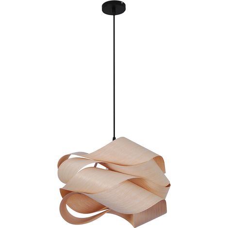 Holz-Deckenleuchte - Designer-Pendelleuchte - Nova