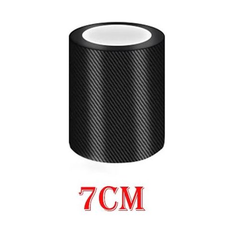 (5 m,7 cm) Bande adhésive de protection en fibre de carbone pour voiture,à coller soi-même,pour seuils de porte,rétroviseurs latéraux,anti-rayures et imperméable (1/3)