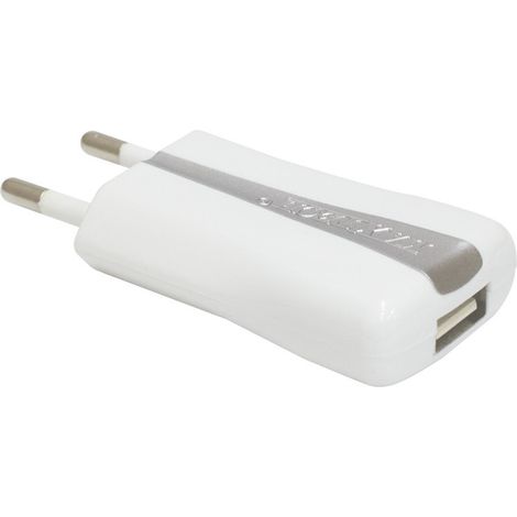 Chargeur Usb Pour Iphone Smartphone 5v-1500ma Portable Maxtech Ca-s018 (1/3)