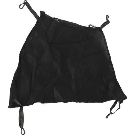 Dreieckige Hängematte für mehrere Personen, tragbare dreieckige Hängematte zum Aufhängen beim Camping, ideal zum Angeln im Freien, Schwarz, DUBUNS