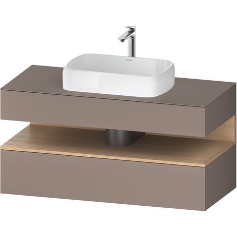 Duravit Collection One Meuble sous-vasque sur console, 1 tiroir, (1/2)
