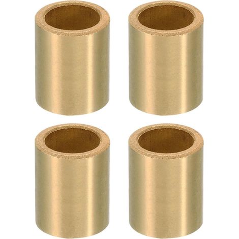 Entretoises en Laiton M16 - Lot de 4 - Métal Doré Robuste - Support Vis Filetées - Industrie et Bricolage - 16x22x25 mm (1/5)
