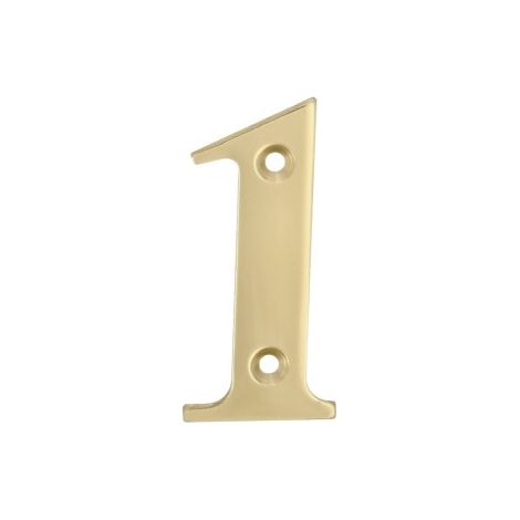 Nummer 1 Messing 10cm 2670 Freund (1/3)