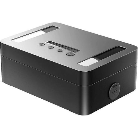 Coffre-fort métallique à minuterie, coffre-fort téléphonique avec minuterie, coffre-fort à ouverture temporisée autorégulée (1/5)