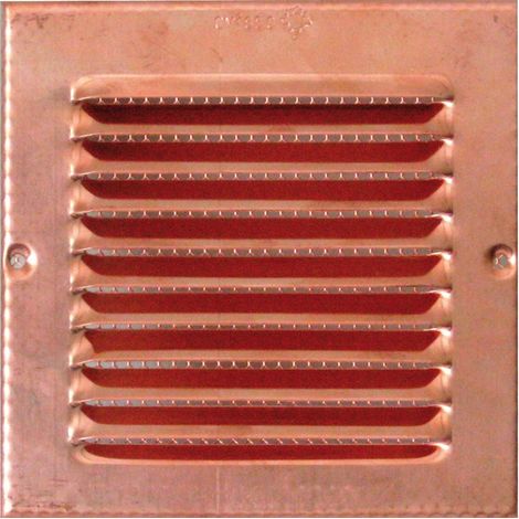 1PZ GRIGLIA DI AERAZIONE IN RAME mm. 140x140