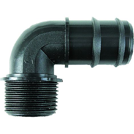 1BL RACCORDO A 90 CON FILETTO MASCHIO M 16 x 1/2 - pz 6