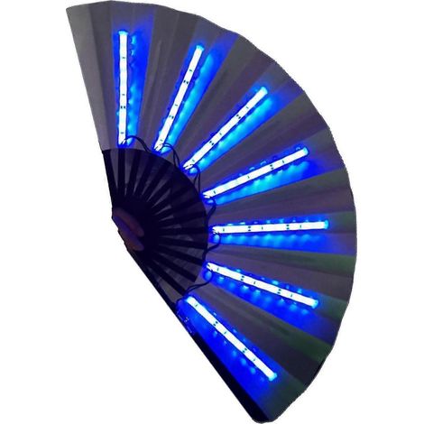 Stilvoller LED-Ventilator, geringer Stromverbrauch, auffälliges Design, Steigerung-Blue