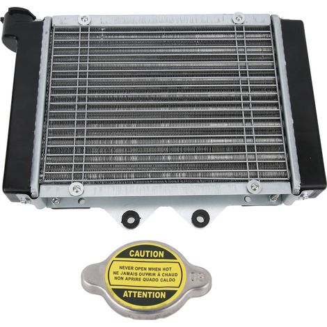 Radiateur de refroidissement moteur avec ventilateur pour 150cc‑250cc PIT Quad Dirt Bike Moto 4 Roues (1/5)