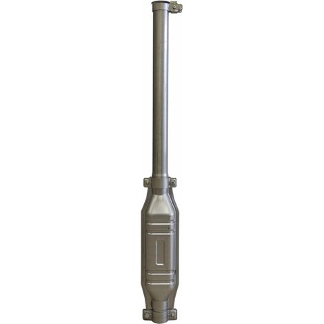 Marmitta completa con prolunga dritta attacco 50mm