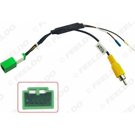 Compatible avec le câble de marche arrière et le câble adaptateur de caméra de recul des Mitsubishi/Suzuki/Isuzu D-MAX (1/5)