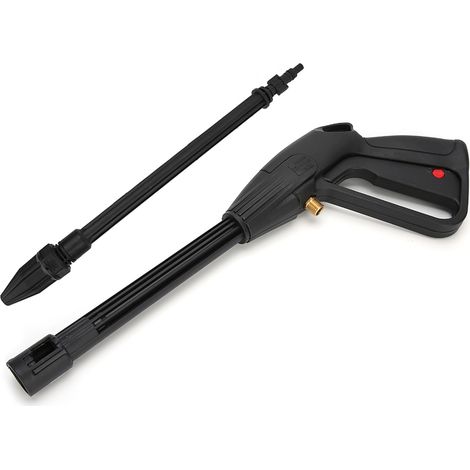 Pistolet de lavage haute pression 160 bar, pistolet à gâchette pour nettoyage auto, outil de rinçage voiture, buse jet puissante (1/5)