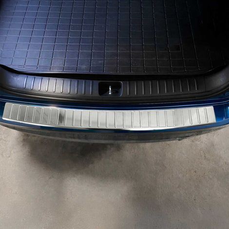 OMAC Protection seuil Coffre Pare-Chocs Compatible avec Hyundai Tucson 2018-2020 Acier INOX