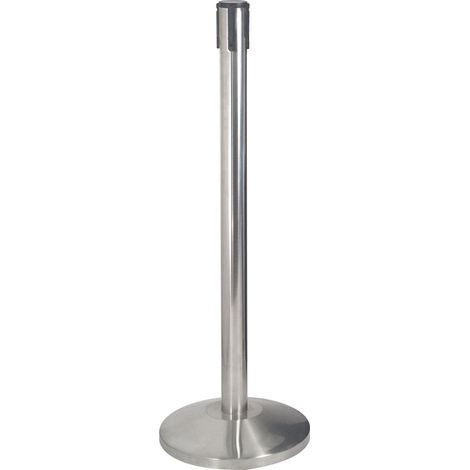 Colonnina in Acciaio Inox Spazzolato Ø36x101 cm Senza Nastro (1/4)