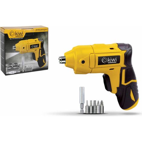 Bricolaje - Set Destornillador Eléctrico Inalámbrico +6AC (1/2)